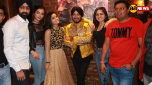 The enthusiastic team of "Shaadi Teri Bajayenge Hum Band" witnessed in Delhi for music launch!