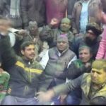 दिल्ली के बुराड़ी में सेना की पाकिस्तान पर कार्रवाई पर विजय जुलूस, पटाखे , गुलाल , ढोल बजाकर खुशी मनाई।