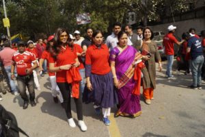 Padman Akshay Kumar Supports India’s Largest Run, RUN4NIINE held today in Delhi and Gurgaon