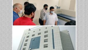 CM Arvind Kejriwal round buradi hospital 