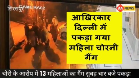 पकड़ा गया महिला चोरनी गैंग , 13 महिलाएं थी गैंग में