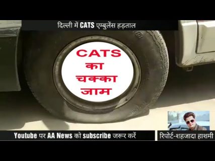 गाडियों की निकली हवा : दिल्ली में अचानक हुई CATS एम्बुलेंस हडताल