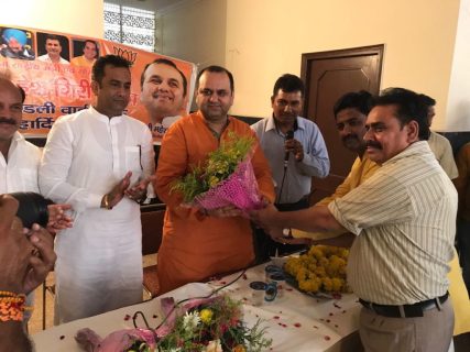 सांसद महेश गिरी का समिति स्तर पर क्षेत्रीय प्रवास आरम्भ