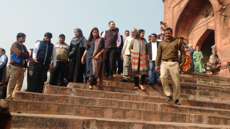 NDMC Mayor inspection