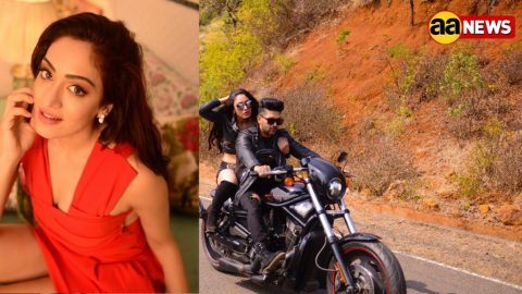 Diva Khushali Kumar overcomes her bike fear fantastically while shooting for a music video with Guru Randhawa!