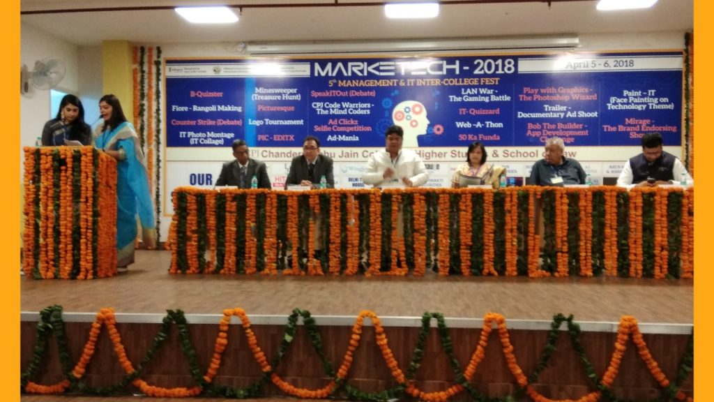 MARKETCH सीपेजे कोलिज नरेला दिल्ली में आयोजित