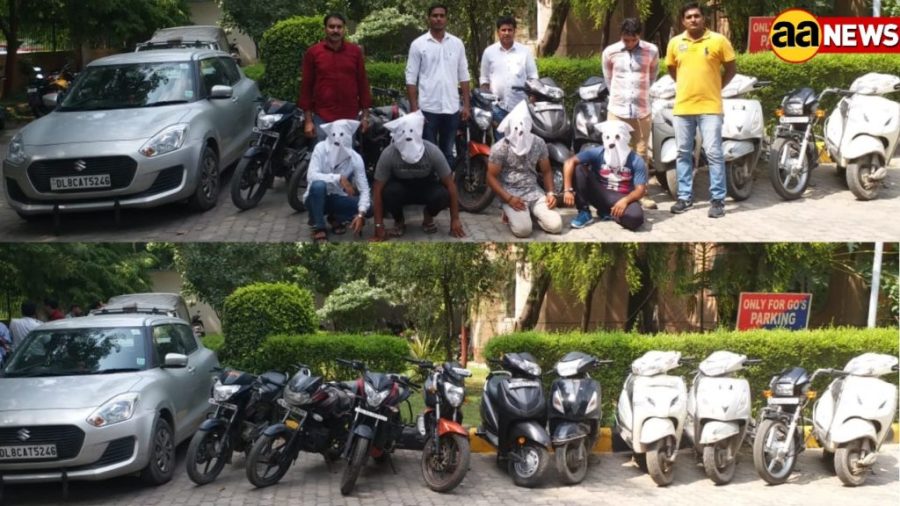 Robbers and Robbed items .. and Police teem also