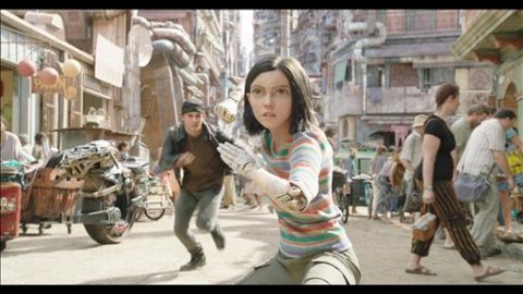 ALITA BATTLE ANGEL .. THE MOVIE IS RELEASING ONE WEEK PRIOR IN INDIA, FROM ABROAD