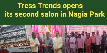 "Tress Trends" opens its second salon in Nagia Park, Shakti Nagar, Delhi.