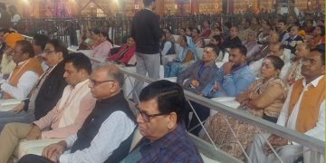 The Guru-Deeksha Ceremony will be held by the supremely revered Niranjan Peethadhishwar